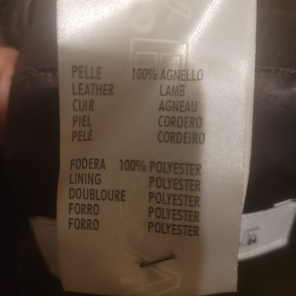 Vintage Versace Leather Jacket - Picture 6 of 7